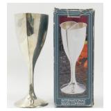 Heart Goblet Set - Silver Plated