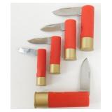 5 Shotgun Shell Pocket Knives