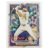 Jackson Chourio 2024 Bowman Chrome Mojo Refractor