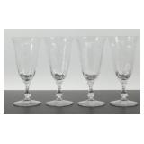 Fostoria Navarre Water Goblets Set of 4 - 7-5/8"