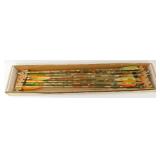 * 10 Arrows in Box with a Few Broadheads