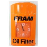 * Fram Filters Clock