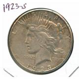 1923 Peace Silver Dollar