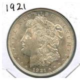 1921 Morgan Silver Dollar