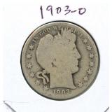 1903-O Barber Half Dollar