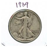 1939 Standing Liberty Silver Half Dollar