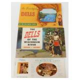 WI Dells Post Card Booklet, River Cruise Book and
