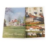 8 Mount Vernon Post Cards and Guide Book - circa