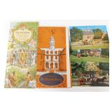 4 Williamsburg, VA, Post Cards - New, Brochure