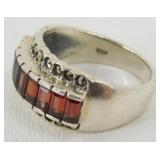 Sterling Garnet Ring
