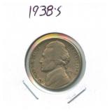 1938-S Jefferson Nickel