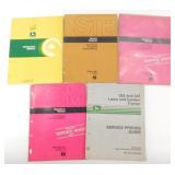 5 John Deere Riding Mower Manuals