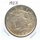 1923 Peace Silver Dollar