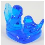 Bluebird of Happiness Mother and Baby on Heart by