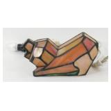 * Pig Stain Glass Light
