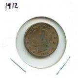 1912 Liberty "V" Nickel