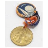1939 New York World Fair Ribbon