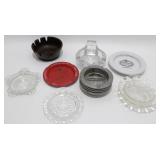 ** Collection of Ashtrays