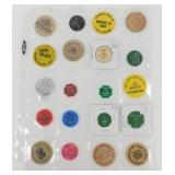 20 Assorted Tokens - Some La Crosse