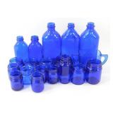 ** Vintage Blue Glass