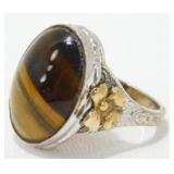 Nice Vintage Ring - Size 5.5, Marked Sterling 10k