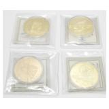 4 American Mint 24k Gold Layered U.S. Replica