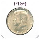 1964 Kennedy Silver Half Dollar