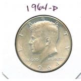 1964-D Kennedy Silver Half Dollar