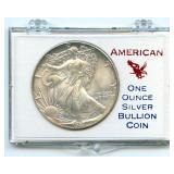 1987 U.S. Silver Eagle ASE - 1 oz Fine Silver in