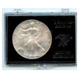 2002 U.S. Silver Eagle ASE - 1 oz Fine Silver in