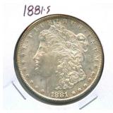 1881-S Morgan Silver Dollar