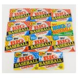 11 Sealed Packs of 1989 Topps Big Baseball Cards