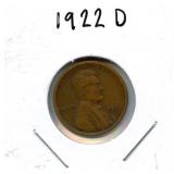 1922-D Lincoln Wheat Cent