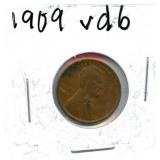 1909-V.D.B. Lincoln Wheat Cent