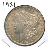 1921 Morgan Silver Dollar