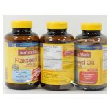 New 3-pk Nature Made Triple Omega - Exp: 01/26