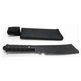 5-1/2" Fixed Blade Chopping Knife - Overall 12",