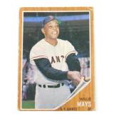 1962 Topps Willie Mays Baseball Card