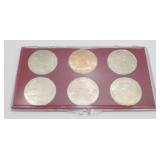 Apollo Moon Mission Medallion Set