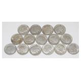 15 Roosevelt Silver Dimes