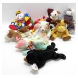 Group of Beanie Babies