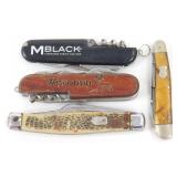 2 Multi-Tool Knives & 2 Pocket Knives