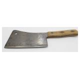Vintage Sharpcutter Meat Cleaver ï¿½ 14ï¿½, Wood