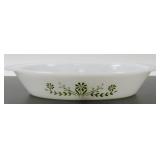 * Vintage Glasbake Pyrex Divided Dish