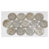 13 Roosevelt Silver Dimes