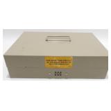 Metal Cashbox - Combination: 000, To Reset Push