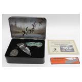 Les Kouba Wildlife Series Pocket Knife in Tin -
