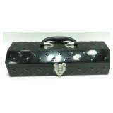 Medium Metal Black Rectangle Toolbox