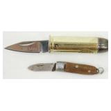 Bullet Knife & Miniature Knife