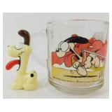 * Vintage ï¿½Odieï¿½ Figurine and McDonaldï¿½s Garfield